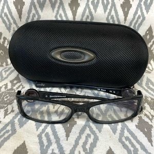 Oakley Spontaneous 4.0 Eyeglasses Frames Black Logos prescription